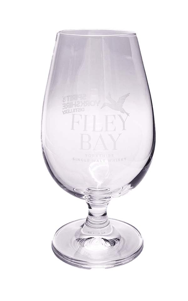 Filey Bay and Spirit of Yorkshire Distillery Nosing Glass