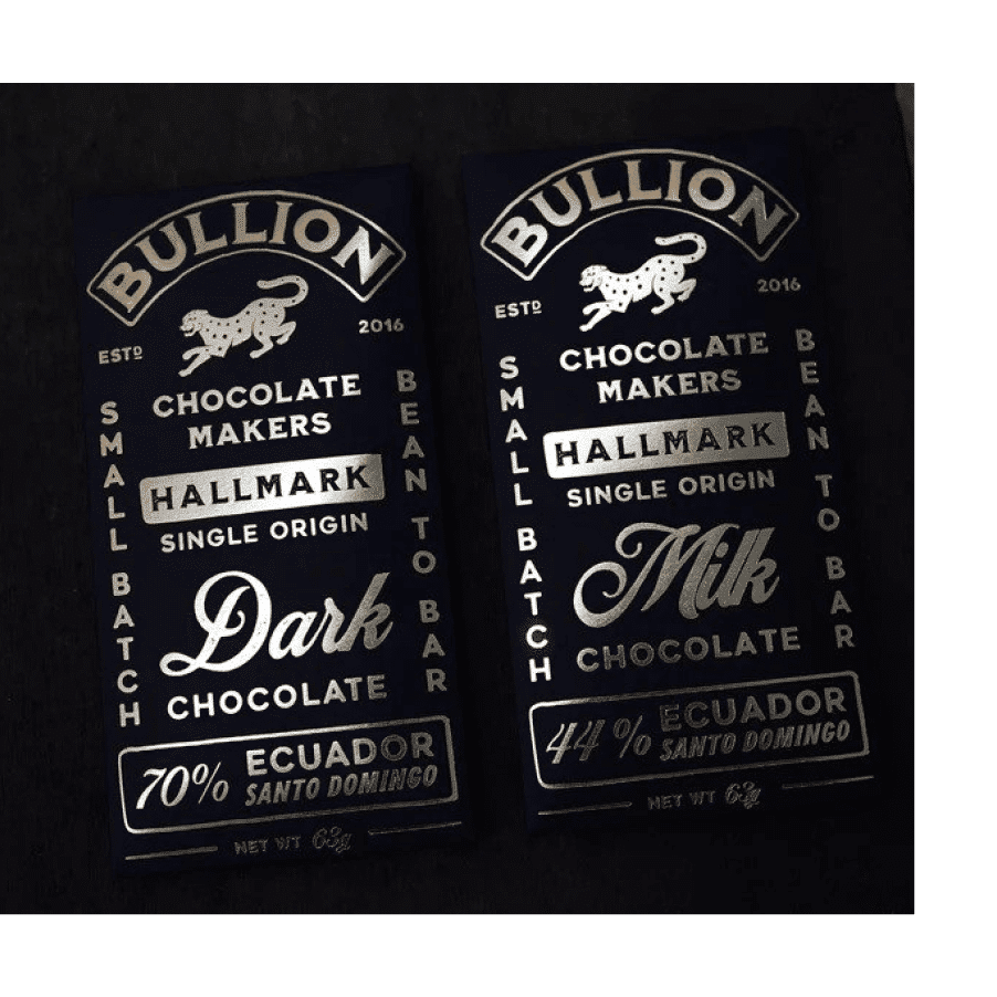 Bullion dark and milk chocolate