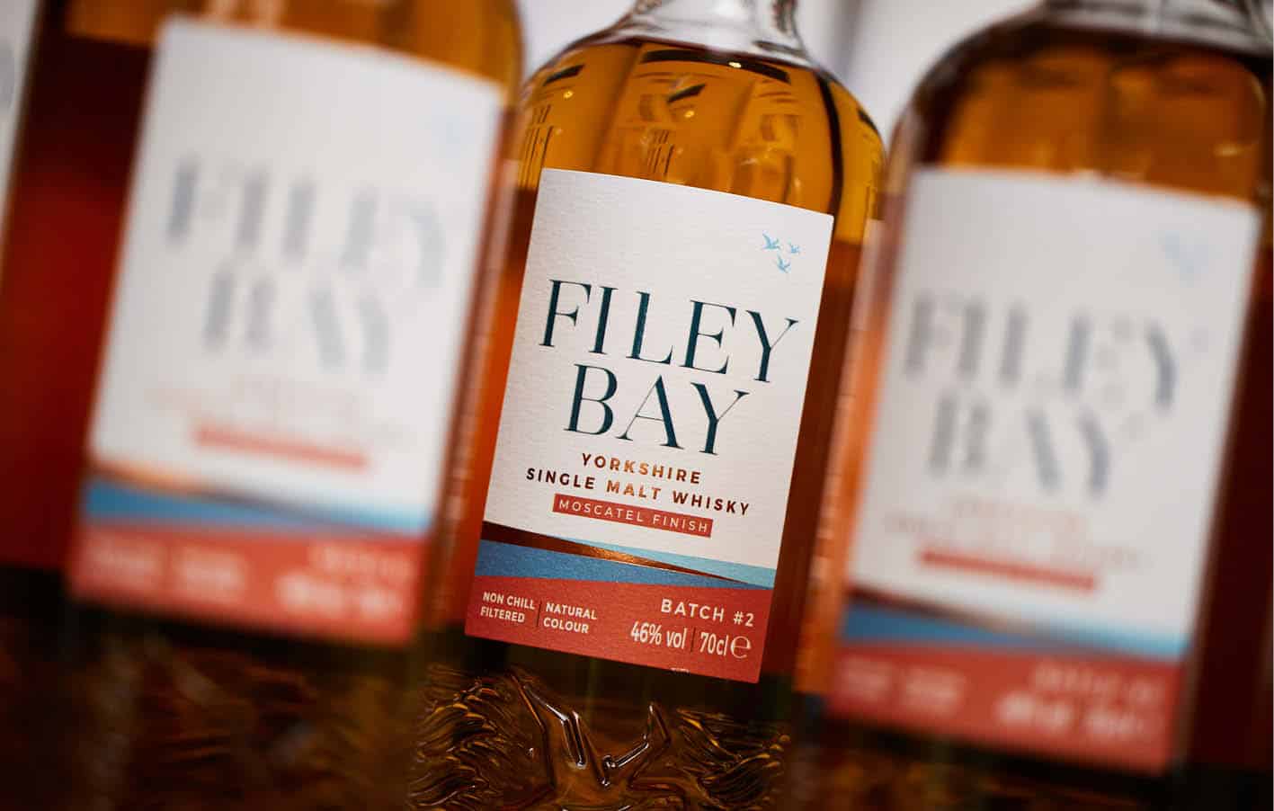 Filey Bay Moscatel Finish Bottle