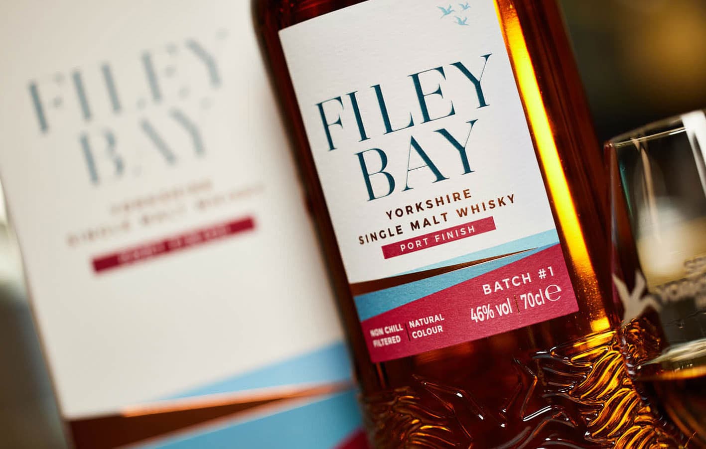 Filey Bay Port Finish Batch #1 - Bottle, Glass, Carton