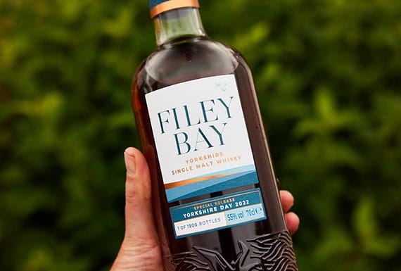 Filey Bay Yorkshire Day Special Release is a distillery exclusive, first available at our annual Open Days