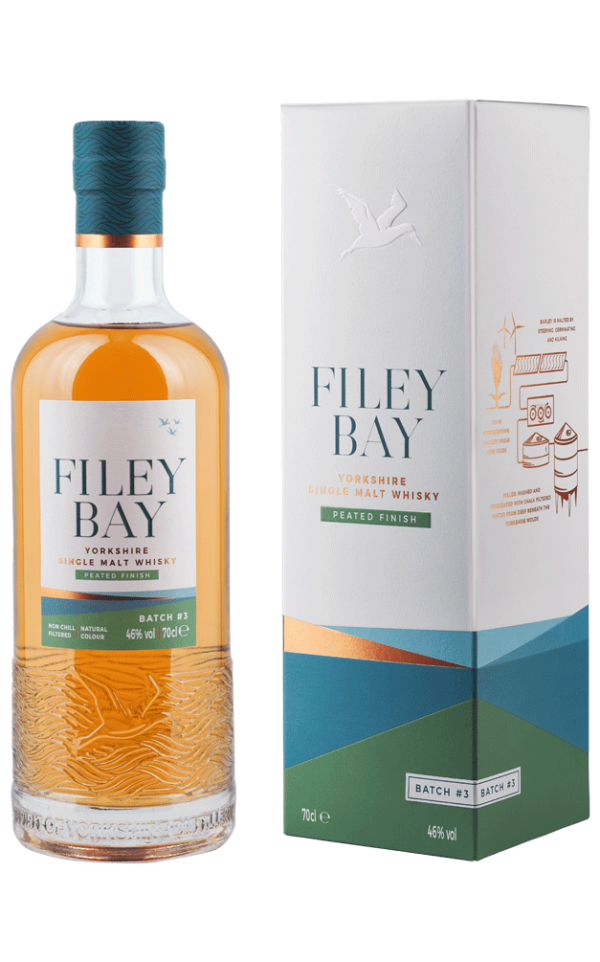 Filey Bay Peated Finish Batch #3 - Bottle & Carton