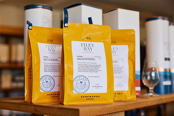 Filey Bay x Darkwoods - Costa Rican coffee beans aged in ex-Filey Bay Whisky Casks