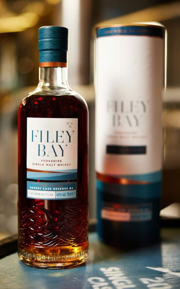 Filey Bay Sherry Cask Reserve #4 - Bottle and Tube