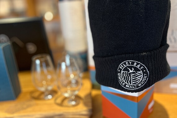 Perfect for winter, the Filey Bay Bobble Hat