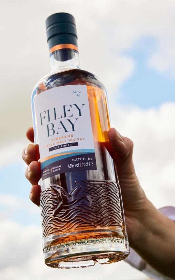 Filey Bay STR FInish Batch #4 is made from field to bottle with 100% homegrown barley